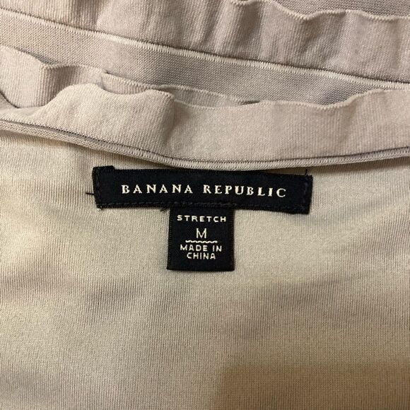 Banana Republic Gray Dress Medium - Picture 4 of 6